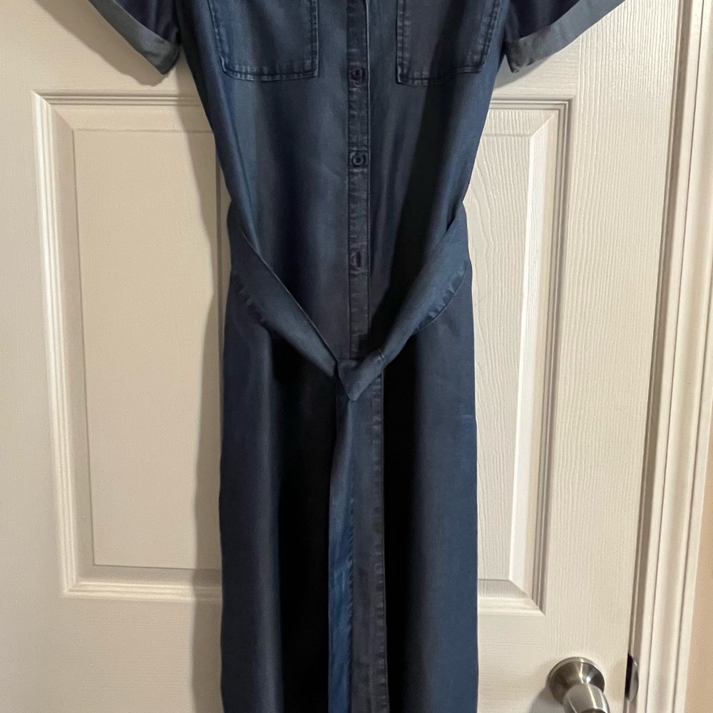 🦋Blue Jean Dress - Picture 6 of 7